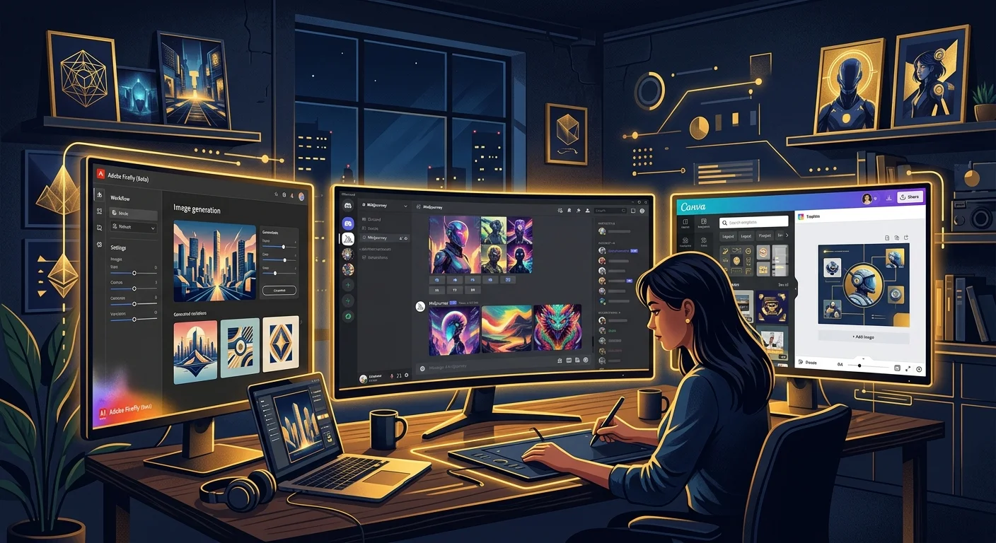 Canva AIのデザインインターフェース