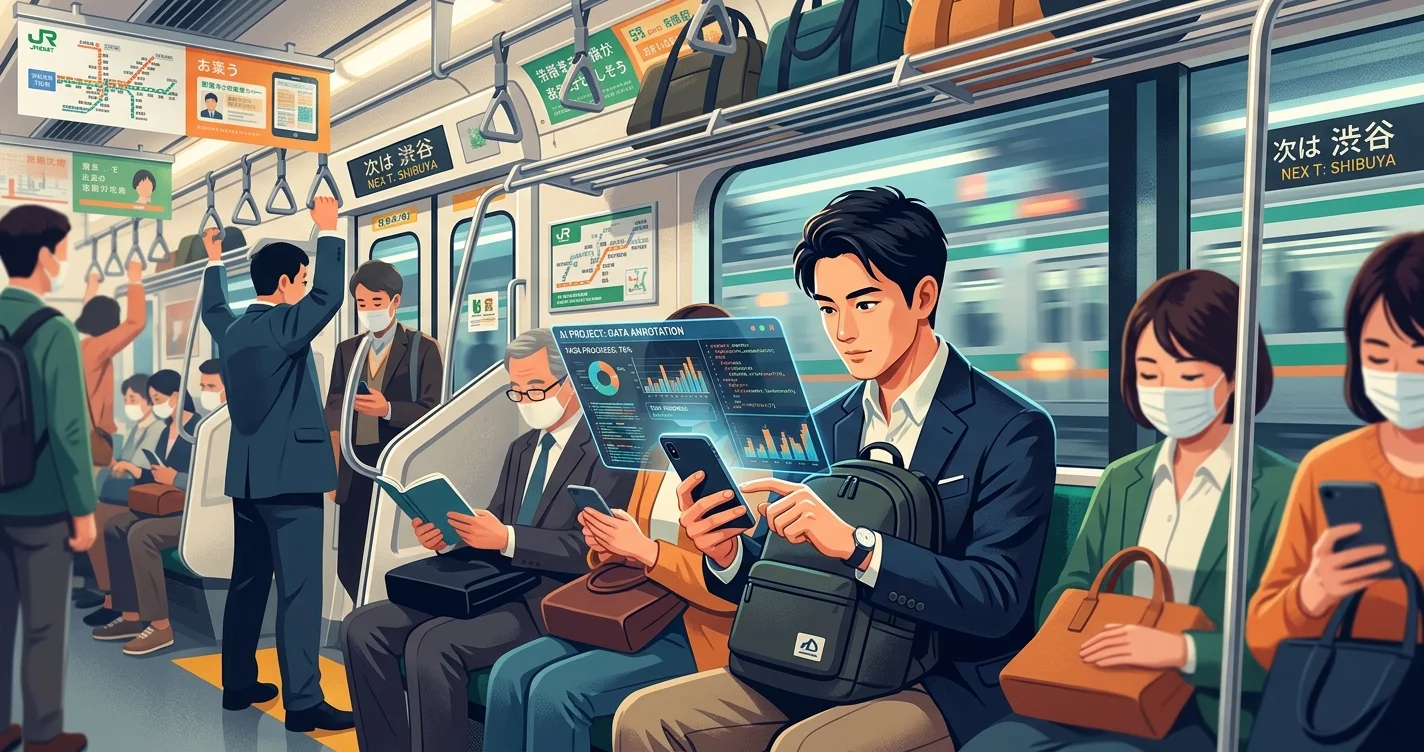 忙しい人でもできるAI副業 スキマ時間活用術