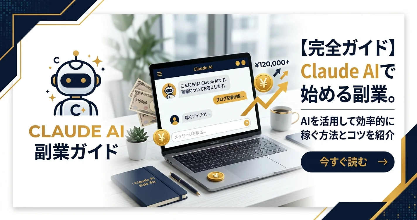 Claudeで副業する方法 - AI副業完全ガイド