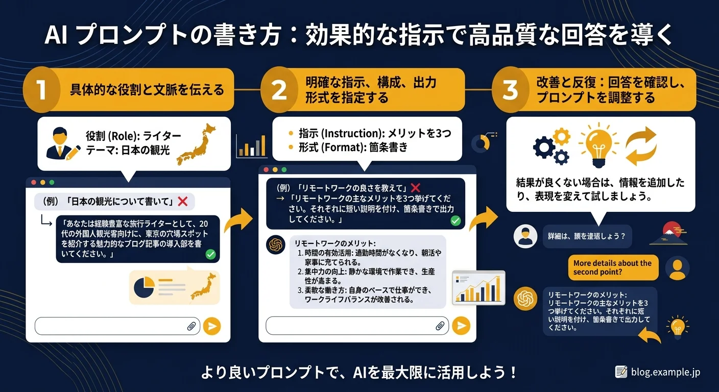 Claudeへの効果的なプロンプトの書き方