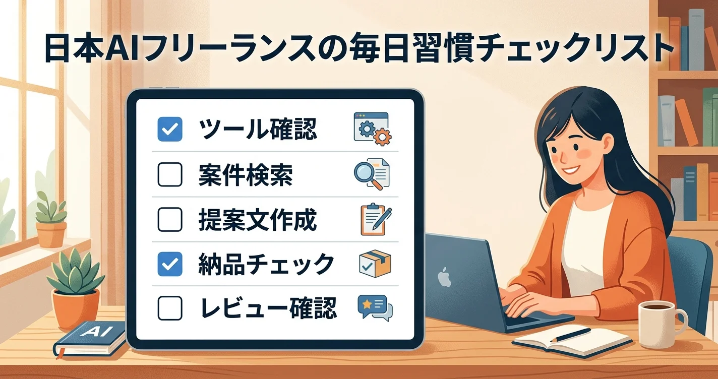 AI副業の毎日チェックリスト