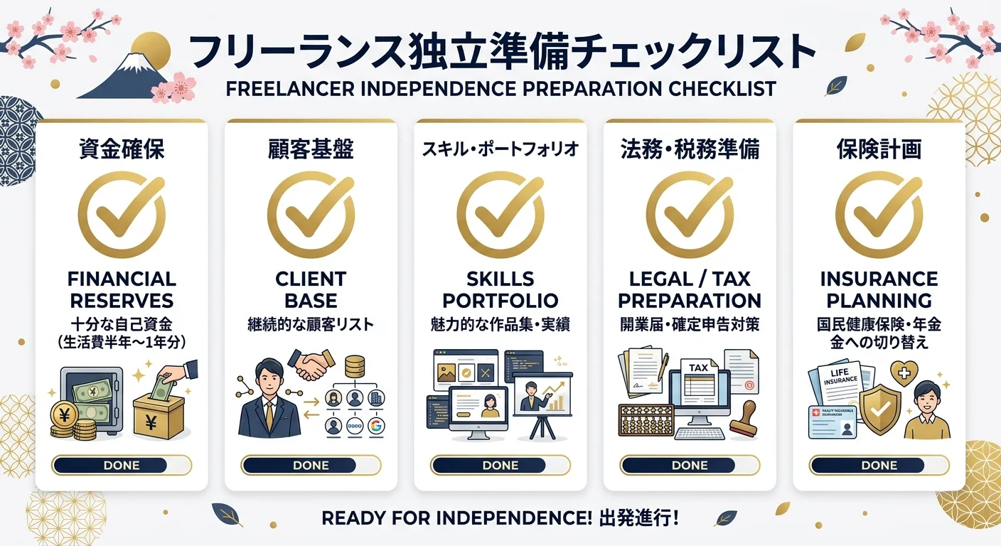 AI副業独立前の準備チェックリスト