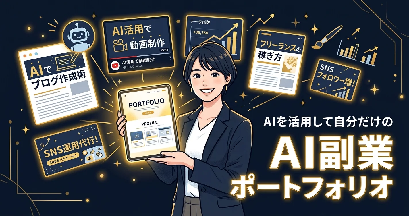 AI副業ポートフォリオの作り方完全ガイド