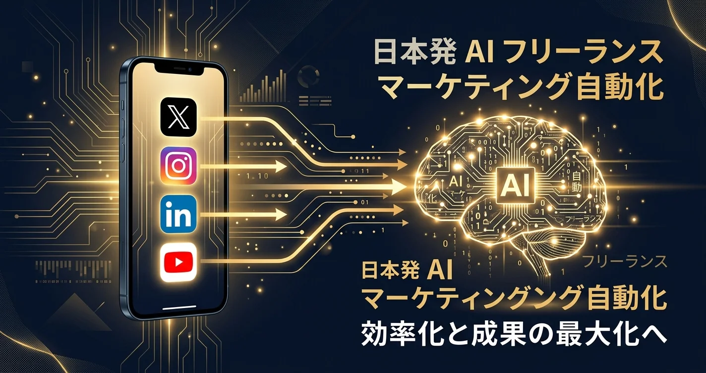 AI副業の営業・集客を自動化する方法SNS×AI戦略
