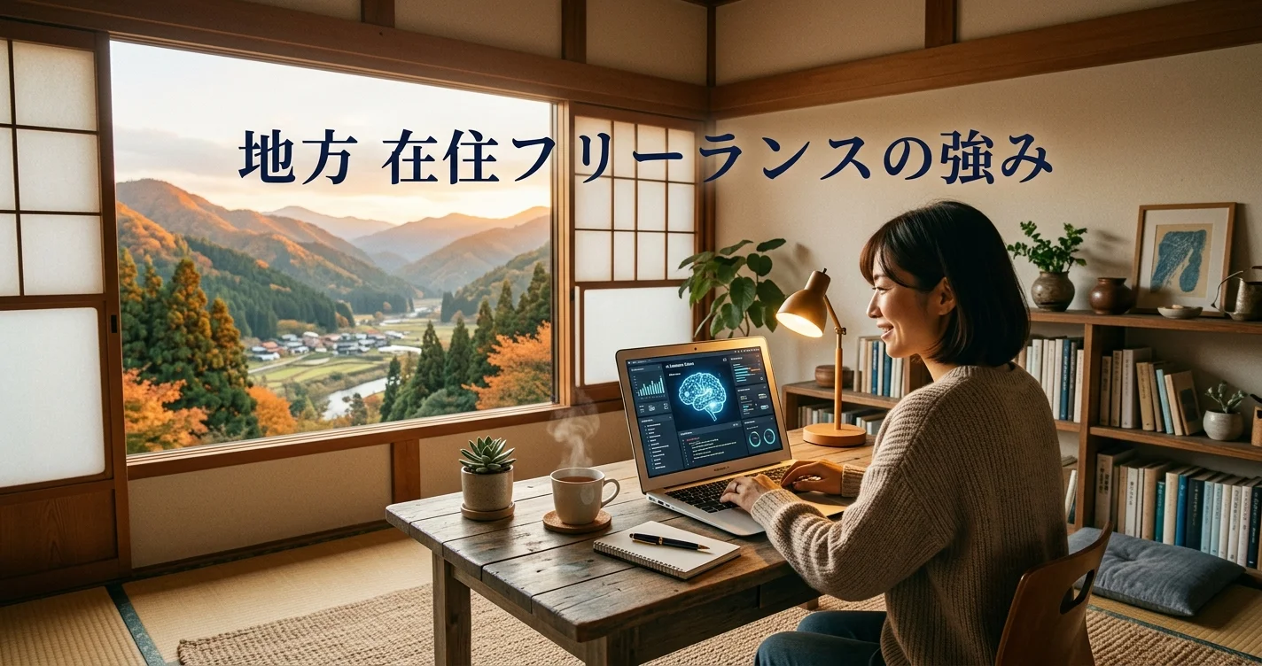 地方在住フリーランスの強みと生活費の安さ
