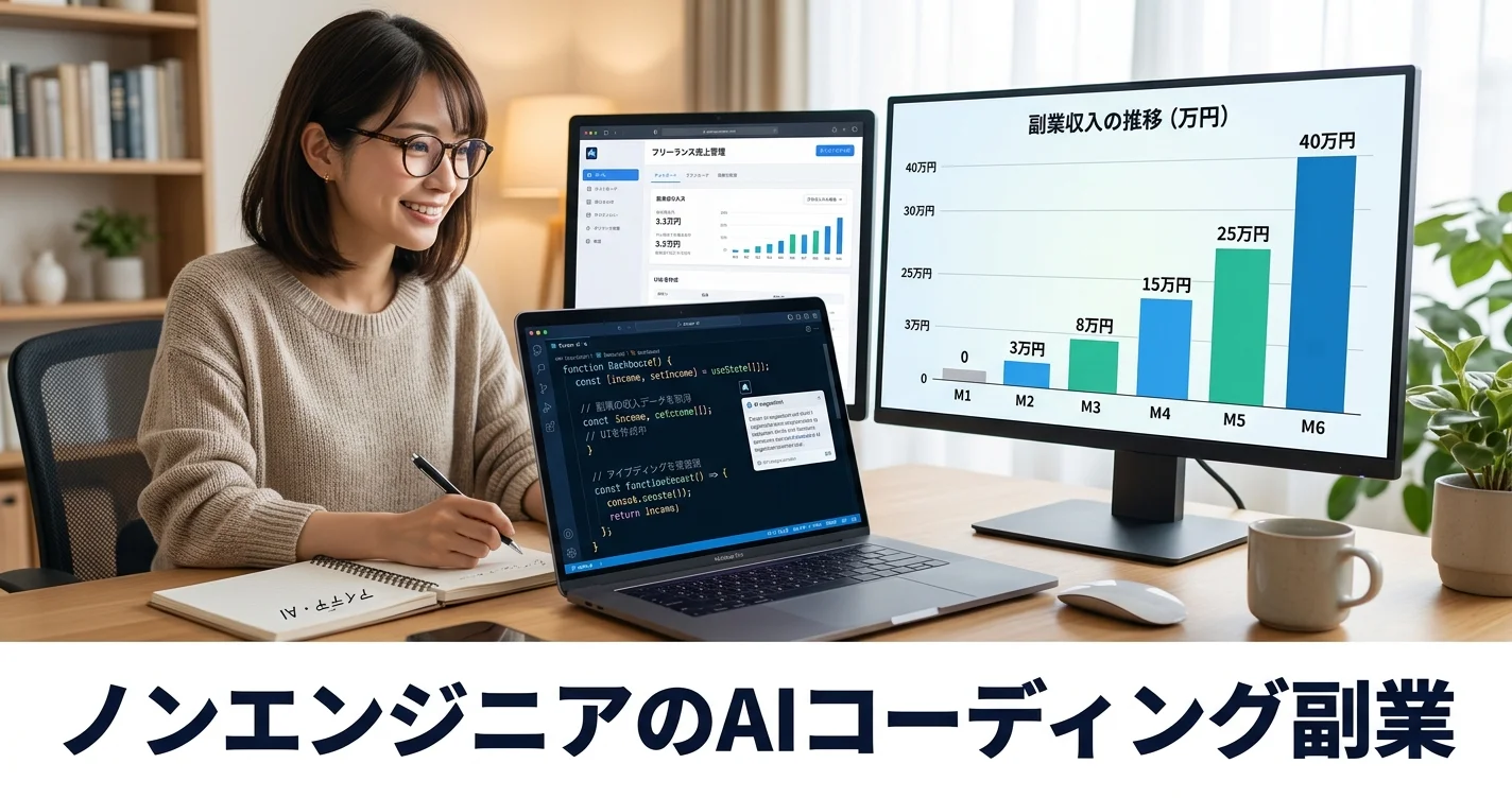 ノンエンジニアがAIコーディングツールで副業する方法
