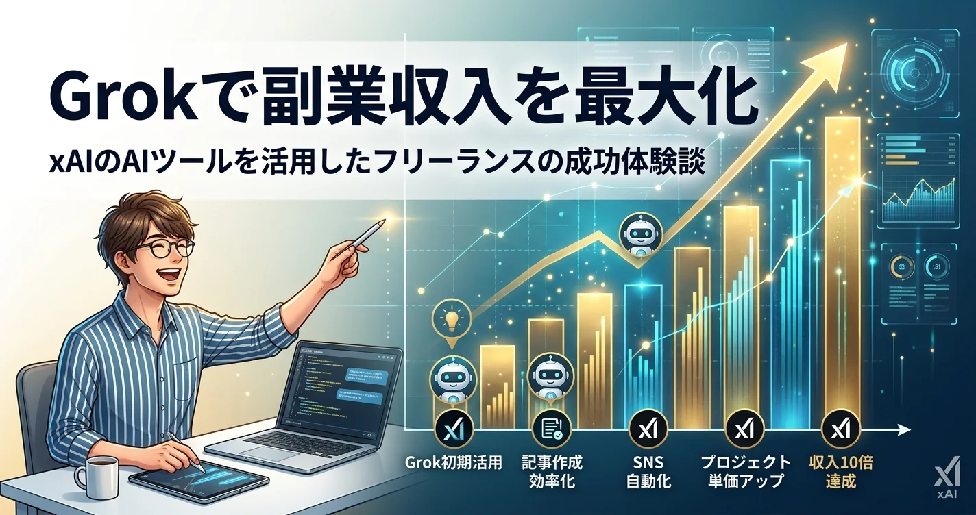 Grokで副業収入を最大化する方法