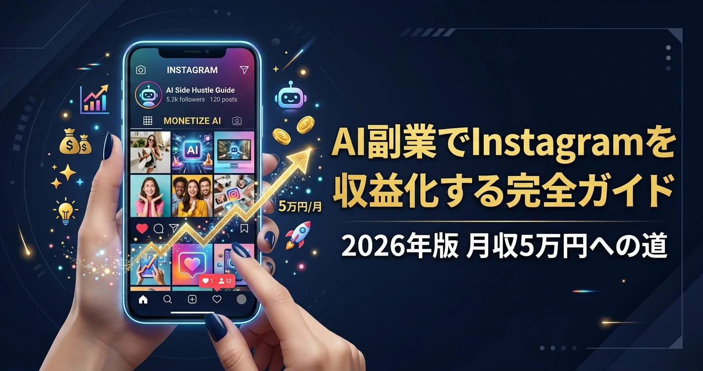 AI副業でInstagramを収益化する完全ガイド