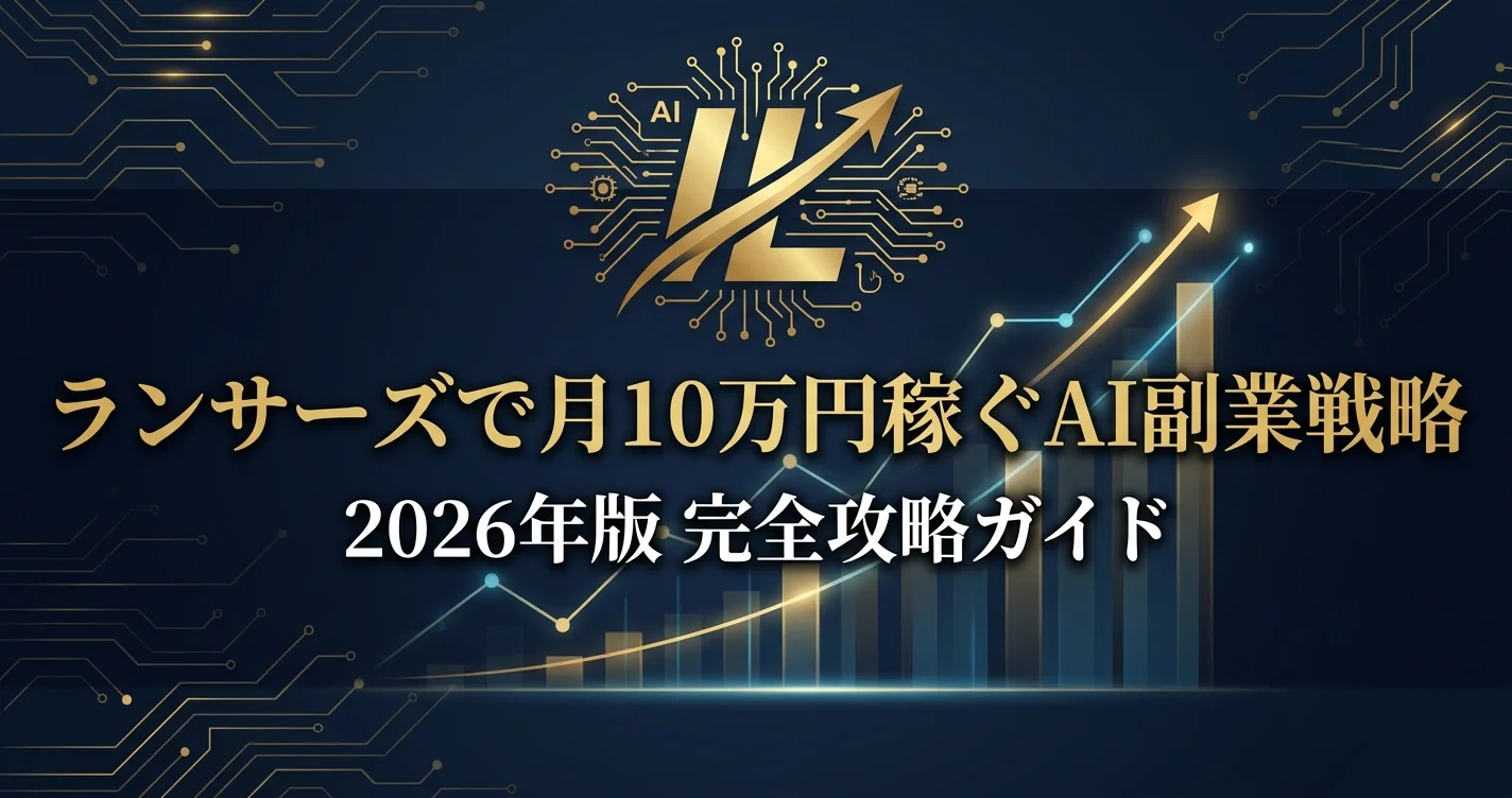 ランサーズで月10万円稼ぐAI副業戦略