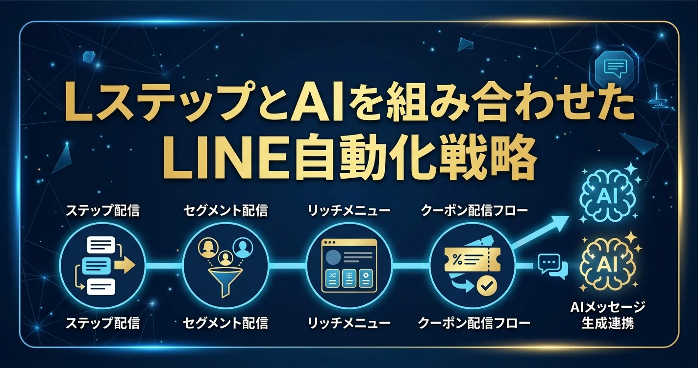 LステップとAIを組み合わせたLINE自動化戦略