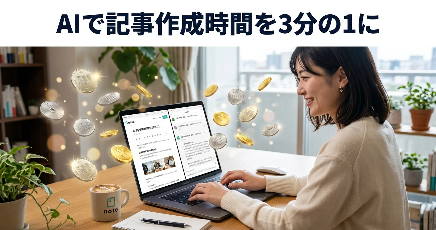 noteとAIを組み合わせた記事作成ワークフロー
