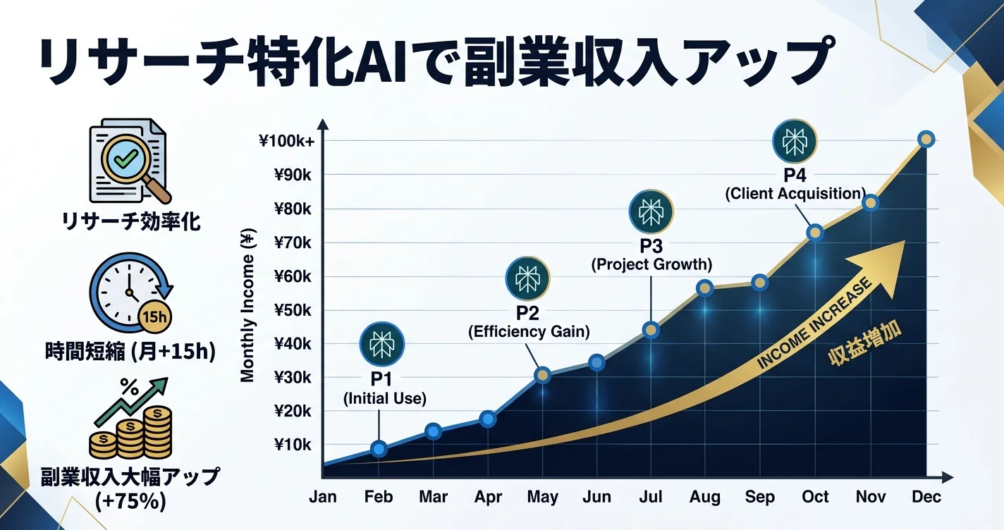PerplexityAIで副業収入をアップする方法