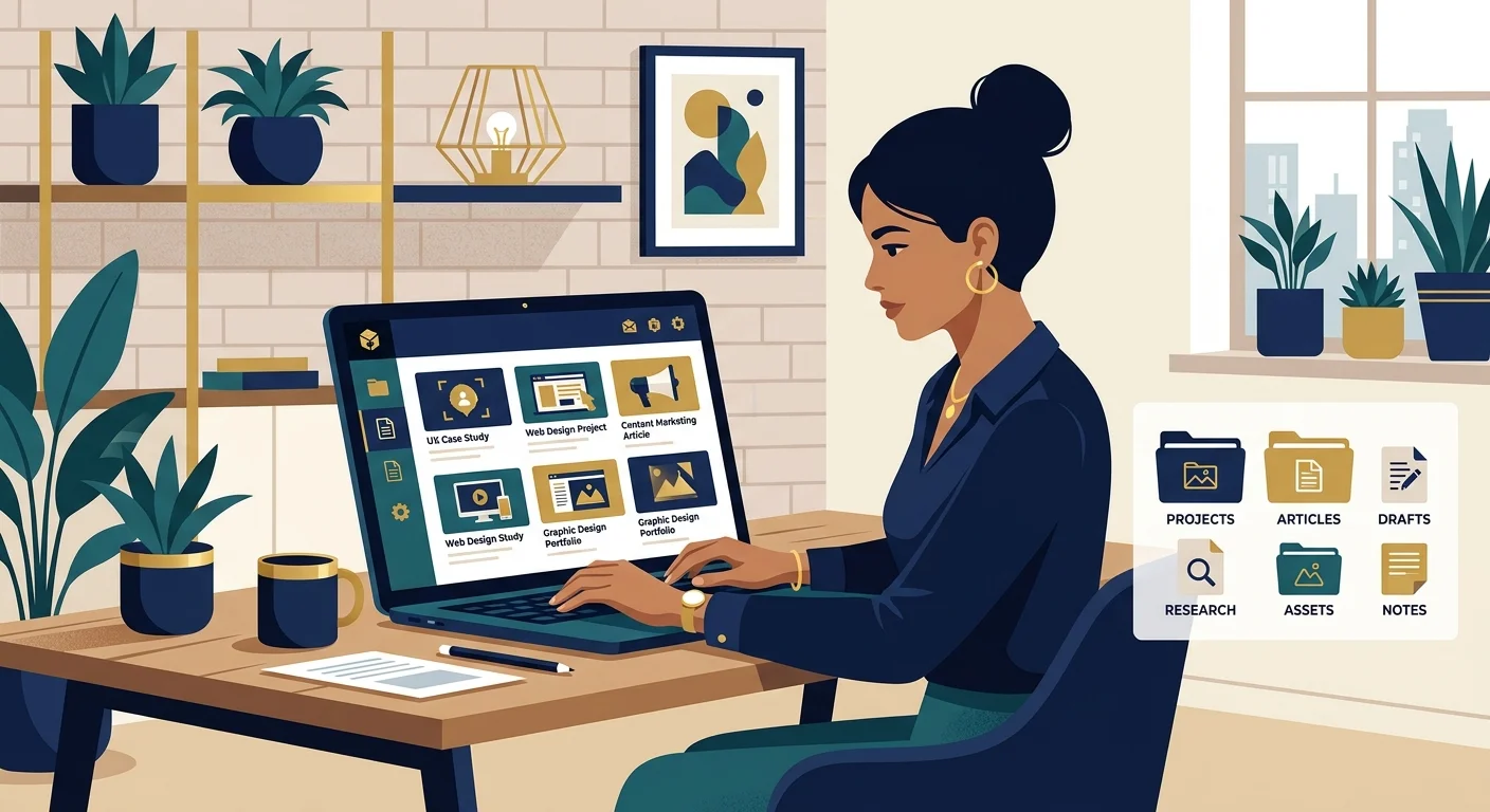 ポートフォリオ作成と実践課題のイメージ