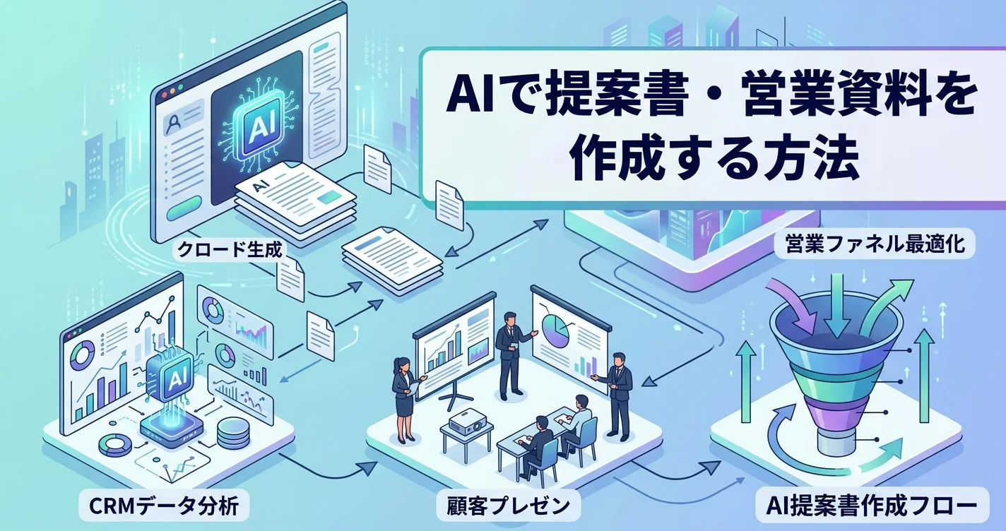 AIで提案書・営業資料を作成する方法