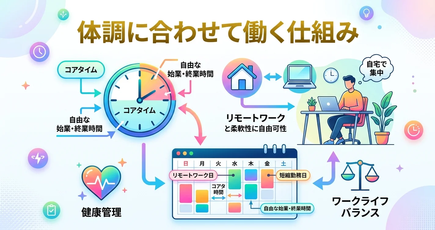 体調に合わせて働くAI副業の仕組み