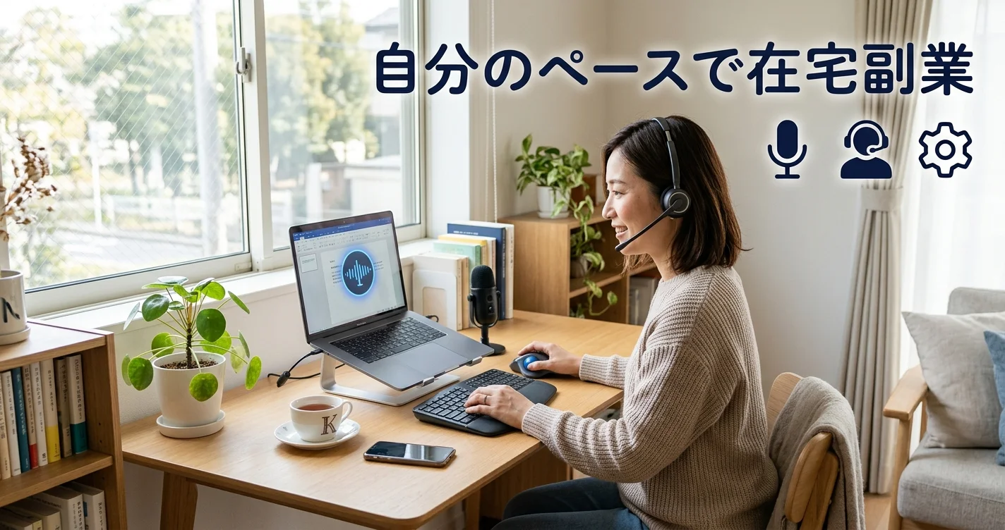 障害がある人向けの在宅ワーク環境