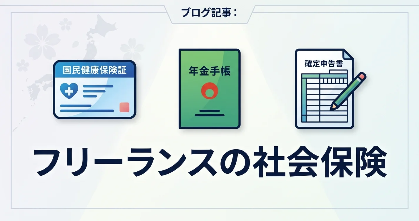 フリーランスの社会保険（健康保険・年金）解説